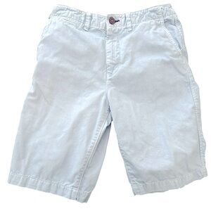 Vintage American Eagle Khaki Chino Shorts‎ Longboard Blue Mens Sz 30 11’ Inseam